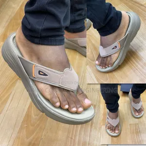 Leather Rubber Quality Slippers