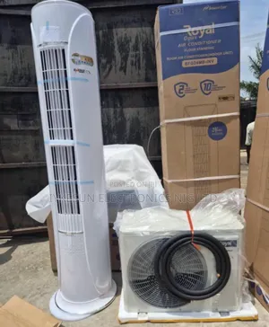 Original Royal 3 Hp Inverter Standing Air Conditioner With Completekit