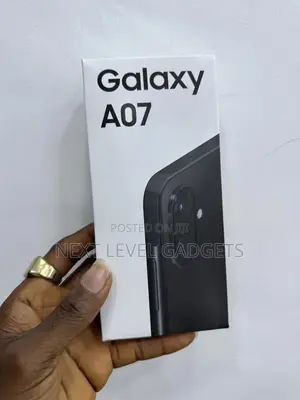 New Samsung Galaxy A07 4G 128 GB Black