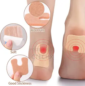 30 Pcs Horseshoe Pads For Feet, Callus Cushions
