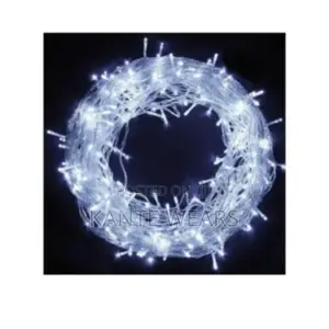 600 Led Bulbs String/Rope - Christmas Light - White