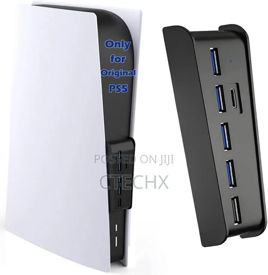 Ps5 Usb Hub Adapter With 6 Ports. .