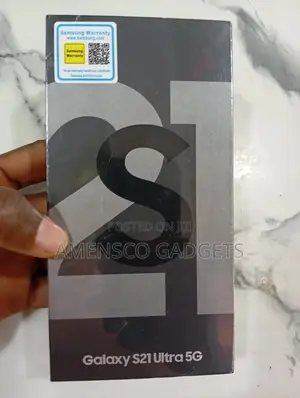 New Samsung Galaxy S21 Ultra 5G 256 GB Silver