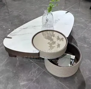 New Modern and Classical Center Table With Box Space Feature.