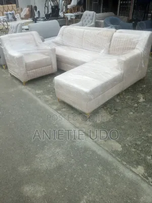 Fantastic Super L Shaped Fabric Chair