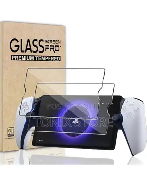 Tempered Screen Protector For Playstation Portal 2in1