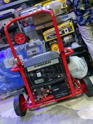 Original Eco12990es 10kva Firman Petrol Generator (Black and Red)