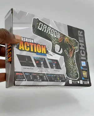 Long-Range Shooting Clock Pistol – Action Toy