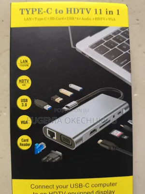 Usb Type C to HDTV 11 in 1 Adapter