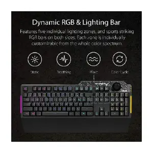 Tuf Gaming Rgb Keyboard With Dedicated Volume Knob