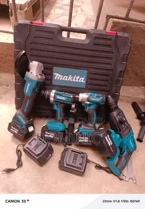 Makita 4-piece Cordless Power Tool Set.