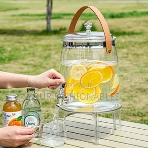Acrylic Drinks Dispenser With Stand ( 5.1l)