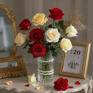 Beautiful Artificial Roses Flowers ( Bunch of 6)