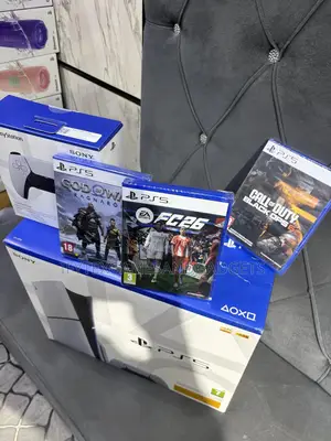 New Ps 5 Slim 1tb , Fc26, God of War , Cod , Extra Controller