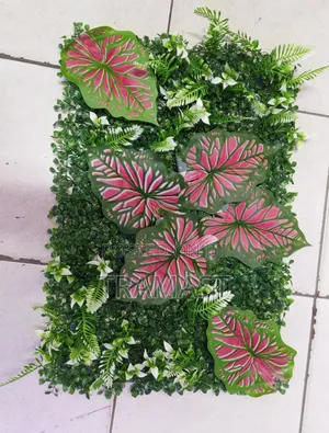 Exotic Artificial Wall Mat - Premium Decorative Greenery Panel