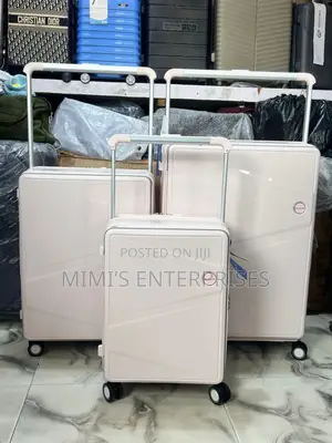 Shine on With Our Premium Rubber Luggage Set