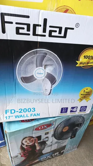 17" Fadar Electric Wall Fan.