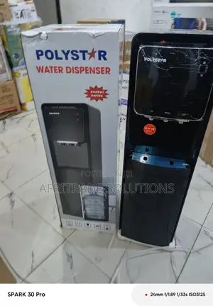 Polystar Water Dispenser Pv-R6jx-5blk With Fridge