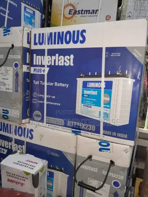 Luminous Inverlast Tubular Battery Plus 230ah Available