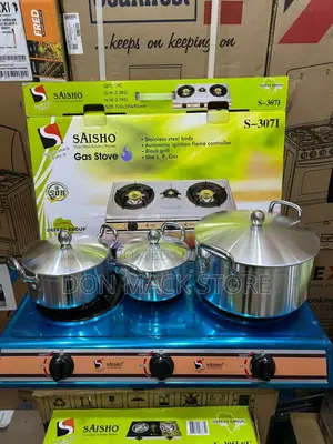 Saisho Three Burner Gas Stove