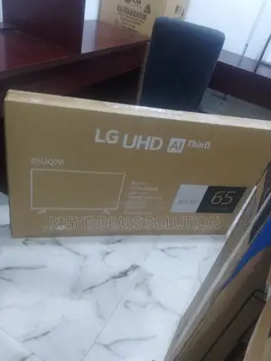 Lg 65" Smart Tv Bundle: Remote and Wall Mount Included