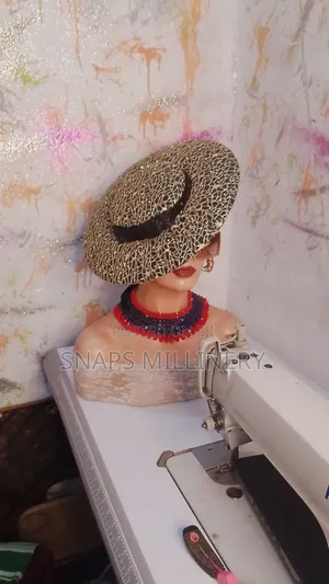 Black Freeform Facinator. Unique