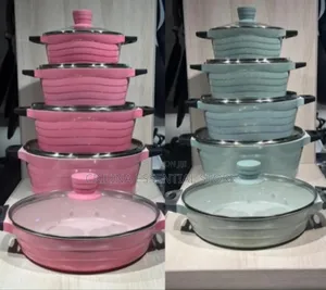10pcs Granite Coating Kitchen Cookware