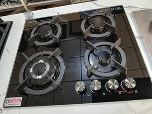 Bosch Luxury Inbuilt 4 Burners Gas Cooker 60x60cm 100% Copper.