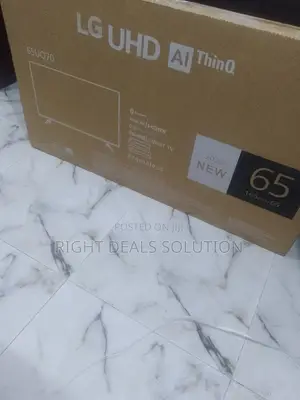 Lg 65" Smart Tv: Future-Ready Resolution