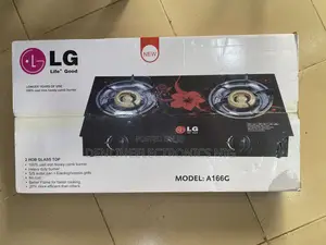 Brand New Lg Two Face Glass Auto Ignition Table Cooker Gas Burner