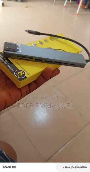 8 in 1 Usb Type C Hub,Usb C Multiport Adapter