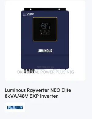 Luminous Rayverter Neo Elite 8kva/48v Exp Inverter