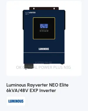 Luminous Rayverter Neo Elite 6kva/48v Exp Inverter