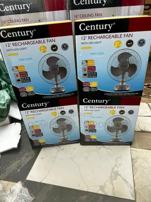 Century Rechargeable Fan 12 Inches Table Top