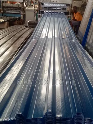 0.55 Long Span Design Aluminum Roofing Sheet Copper or Navy Blue Color