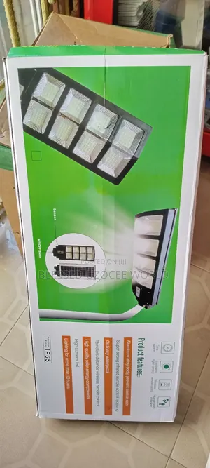 500w Integrated Ip67 Solar Street Led Light With Human Body Sensor