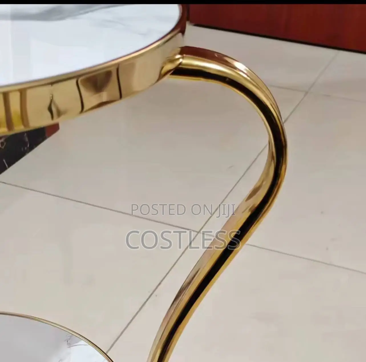Nordic Luxury Sofa Side Table