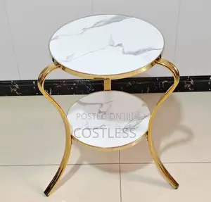 Nordic Luxury Sofa Side Table