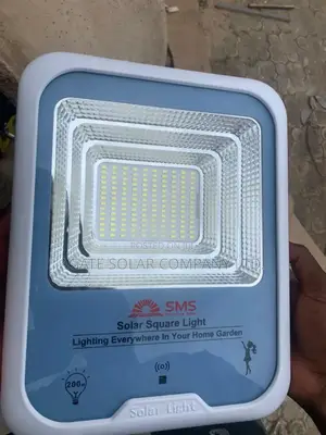 SMS 200 Watt Solar Flood Light Double Solar Panels