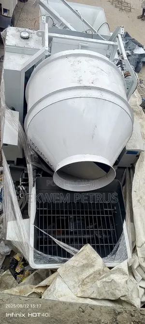 Brand New Stationary Self Loader Concrete Cement Mixer Pump Machine