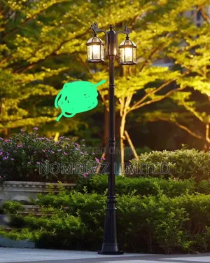 Original Crown Garden Street Lamp Lightning.