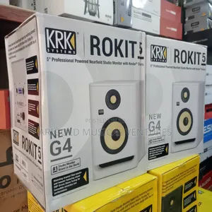 Professional Studio Monitor Rokit 5 4g White Big Name