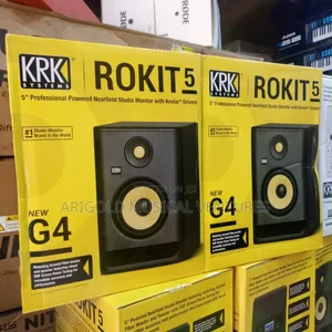 Professional Studio Monitor Rokit 5 4g Black Big Name