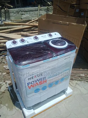 9kg Nexus Semi Automatic Washing Machine, White Color