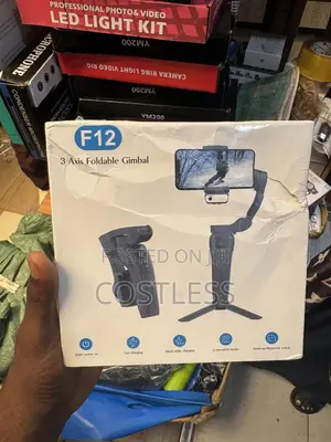 Foldable Gimbal, a Handheld Stabilizer for Smartphones