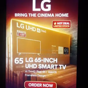 65 Inches Lg Smart Breathtaking Visual Tv