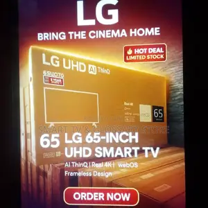 Lg 65 Inches Smart Tv With Upgrade Viewing Experience