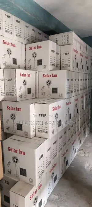 Solar Fan With Panel