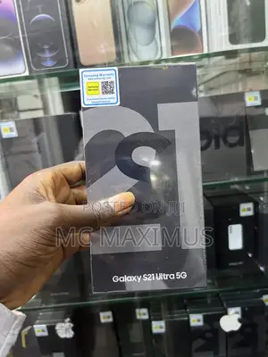 New Samsung Galaxy S21 Ultra 5G 128 GB Black