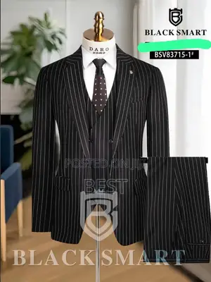 High Quality Luxury Stripes Turkish 3pis Suits
